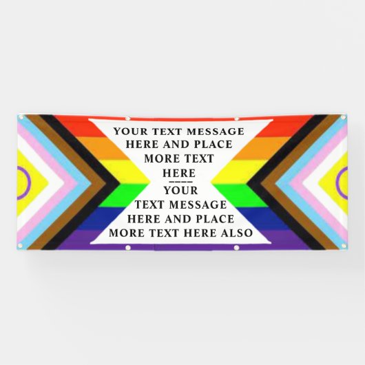 Persoonlijke Pride Parade en Muur Banner 2 (Horizontaal)
