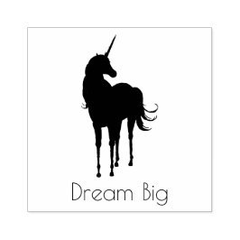 Persoonlijke prijsopgave Unicorn Rubberstempel