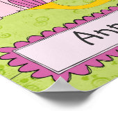 Persoonlijke Princess Castle Art Poster (Hoek)