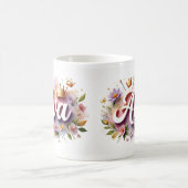 Persoonlijke Princesse Bloemen Mok – Met Naam (Center)