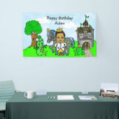 Persoonlijke Prins Birthday Banner (Beurs)