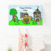 Persoonlijke Prins Birthday Banner (Insitu)