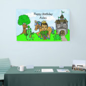 Persoonlijke Prins Birthday Banner (Beurs)