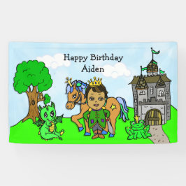 Persoonlijke Prins Birthday Banner