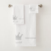 Persoonlijke prinses bad handdoek (Insitu)