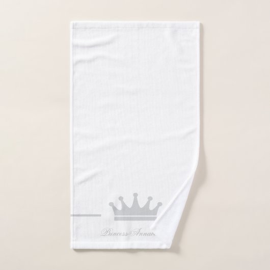 Persoonlijke prinses bad handdoek (Handdoek)