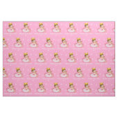 Persoonlijke prinses Fabric van de Yard Jouw tekst Stof (Fat Quarter)