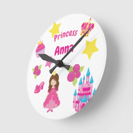 Persoonlijke prinses klok (Hoek)