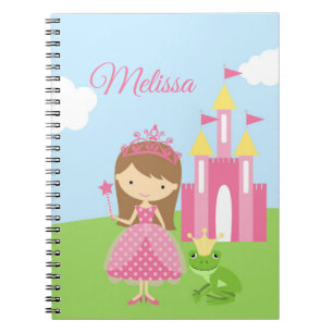 Persoonlijke prinses notebook / Journal of Girls Notitieboek