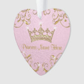 Persoonlijke prinses Ornaments Double Sided Ornament (voorkant)