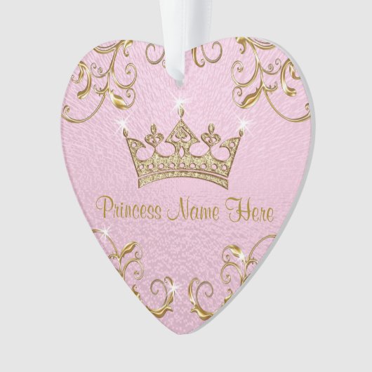 Persoonlijke prinses Ornaments Double Sided Ornament (voorkant)
