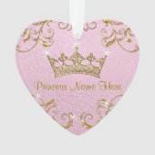 Persoonlijke prinses Ornaments Double Sided Ornament (voorkant)