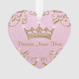 Persoonlijke prinses Ornaments Double Sided Ornament