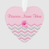 Persoonlijke prinses Ornaments Double Sided Ornament (achterkant)