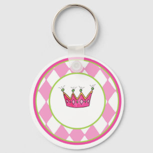 Persoonlijke prinses sleutelhanger