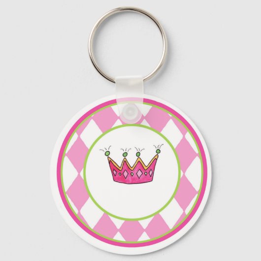 Persoonlijke prinses sleutelhanger (Voorkant)