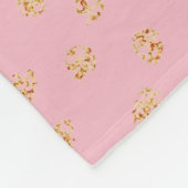 Persoonlijke prinses Tiara Fleece Deken (Hoek)