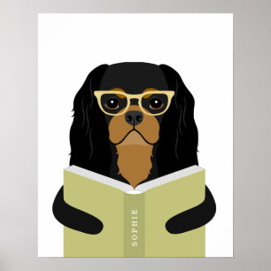 Persoonlijke print van Cavalier-hond