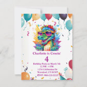 Persoonlijke Prints & Download Meisjes Verjaardag Kaart (Voorkant)