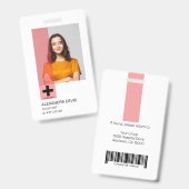 Persoonlijke professionele Logo en foto-ID Badge (Front & Back)