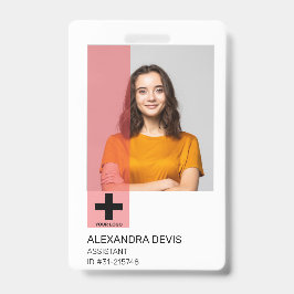 Persoonlijke professionele Logo en foto-ID Badge