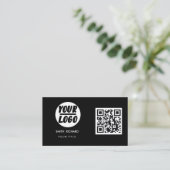 Persoonlijke professionele zakelijke Logo Visitekaartje (Staand voorkant)