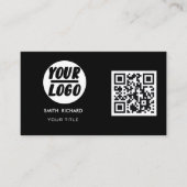 Persoonlijke professionele zakelijke Logo Visitekaartje (Voorkant)