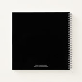 Persoonlijke Prophetic Words Journal Notitieboek (Achterkant)