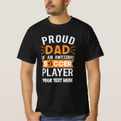 Persoonlijke proud Voetbal T-shirt (Voorkant)
