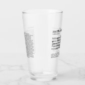 Persoonlijke publicatie Drink glas (Rechts)