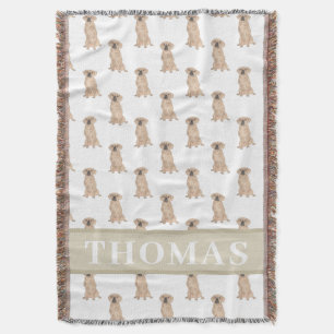 Persoonlijke Puggle  Deken