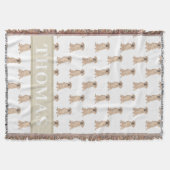 Persoonlijke Puggle  Deken (Voorkant)