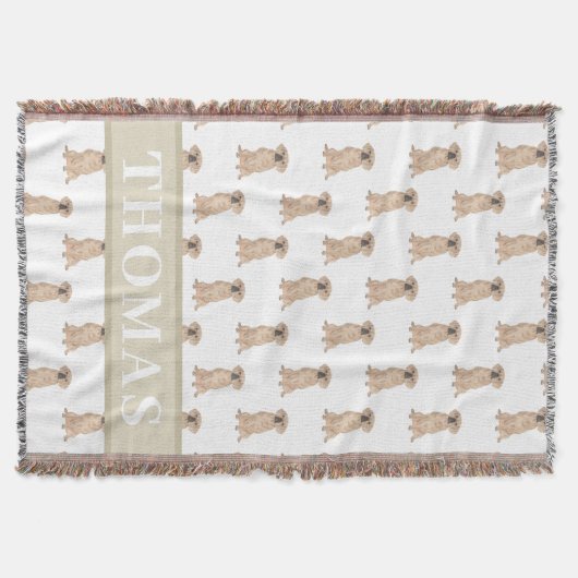 Persoonlijke Puggle Deken (Voorkant)