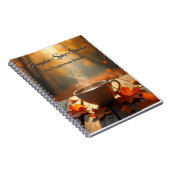 Persoonlijke Pumpkin Spice Herfst Notitieboek (Rechterzijde)