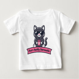 Persoonlijke Purr-fect Sarcastische Zwarte Kat Mok