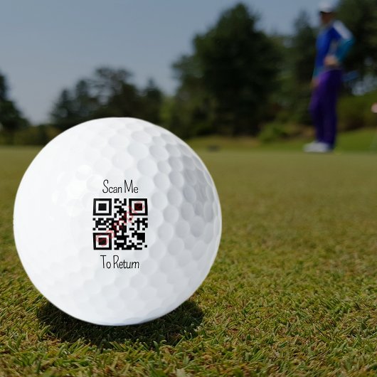 Persoonlijke QR-code Golfballen