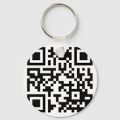 Persoonlijke QR-code Sleutelhanger (Voorkant)