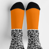 Persoonlijke QR-code sokken op maat kleur (Top)