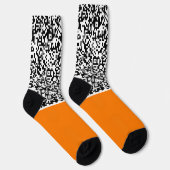 Persoonlijke QR-code sokken op maat kleur (Rechts)