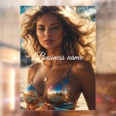 Persoonlijke raamfolie raamsticker (Vel 2)