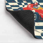 Persoonlijke raceauto-muismat Mousepad Muismat (Hoek)