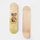 Persoonlijke Rag Doll Bear Skateboard (Voorkant)