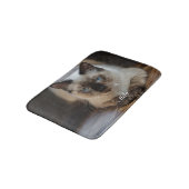 Persoonlijke Ragdoll Kat Foto en Naam Badmat (Gekanteld)