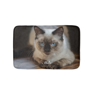 Persoonlijke Ragdoll Kat Foto en Naam Badmat