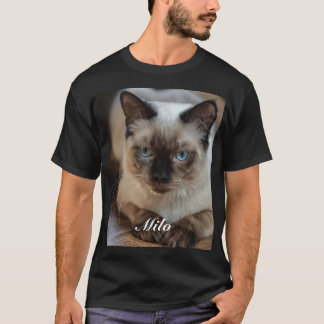 Persoonlijke Ragdoll Kat Foto en Naam T-shirt