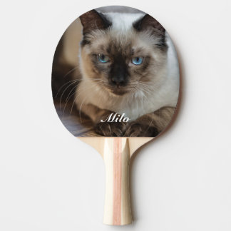 Persoonlijke Ragdoll Kat Foto en Naam Tafeltennisbatje