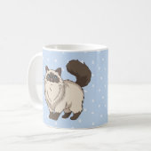 Persoonlijke Ragdoll Kat Moeder Koffiemok (Voorkant links)