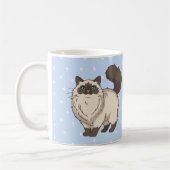 Persoonlijke Ragdoll Kat Moeder Koffiemok (Links)