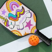 Persoonlijke Rainbows Unicorn Pickleball Paddle