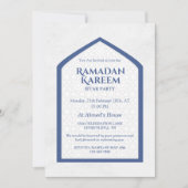 Persoonlijke Ramadan Kareem Iftar Uitnodiging (Voorkant)